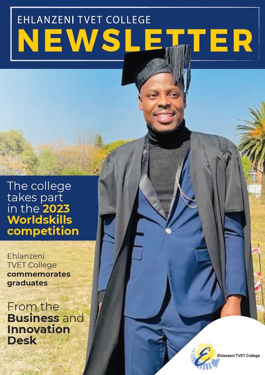 Ehlanzeni TVET College Newsletter: December 2023 cover