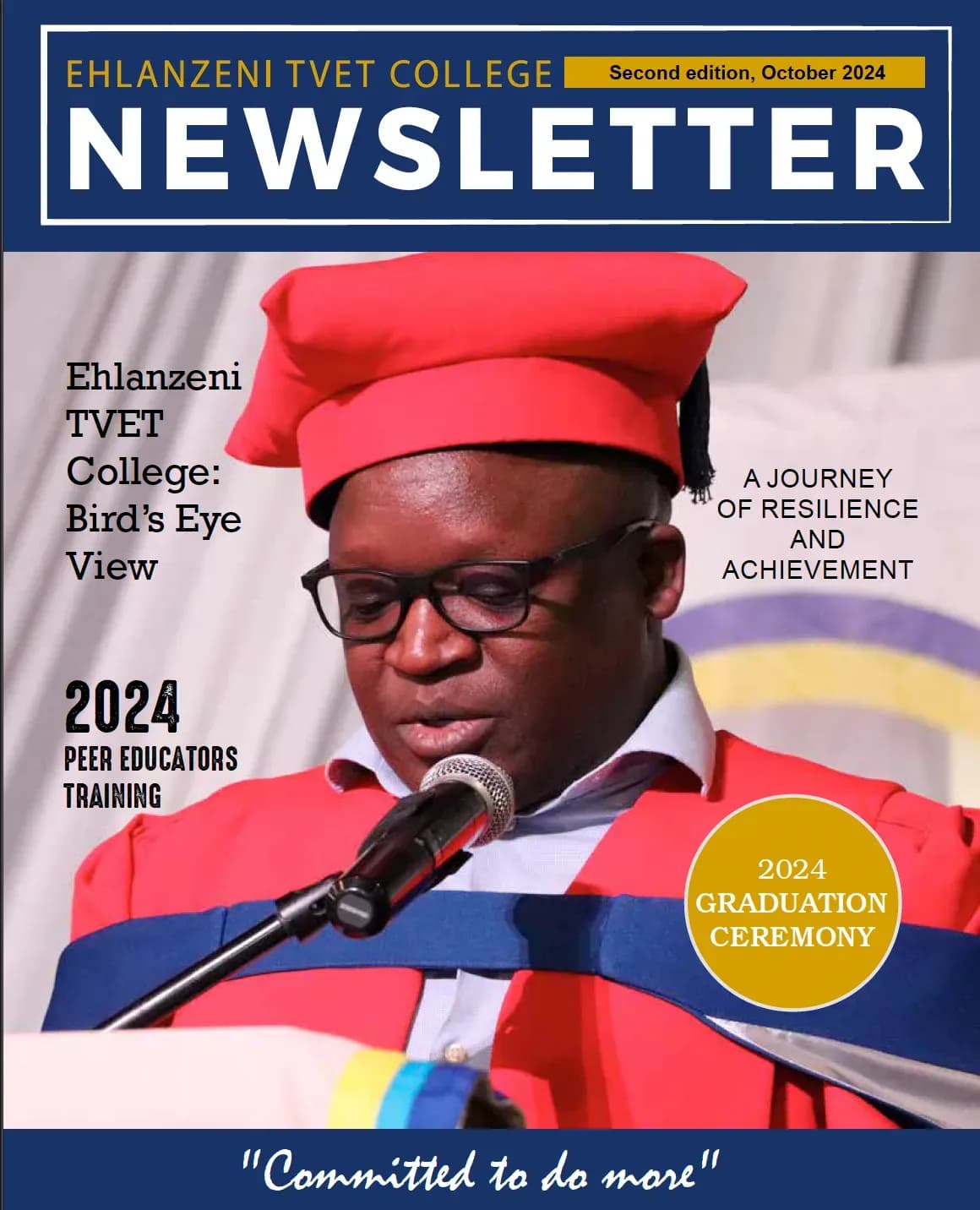 Ehlanzeni TVET College Newsletter: October 2024 cover